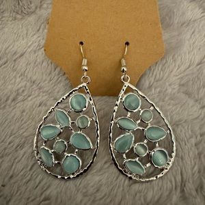 Blue earrings